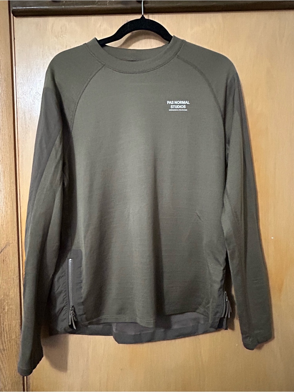 Pas Normal Studios Escapism Technical Long Sleeve T-Shirt • Earth • Men’s S